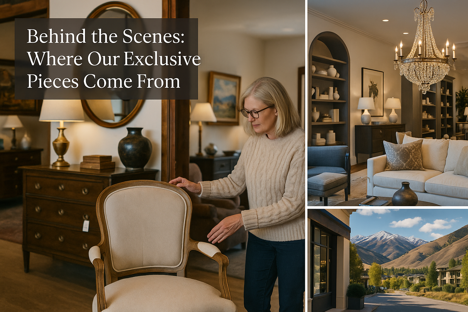 Behind the Scenes: Where Our Exclusive Pieces Come From