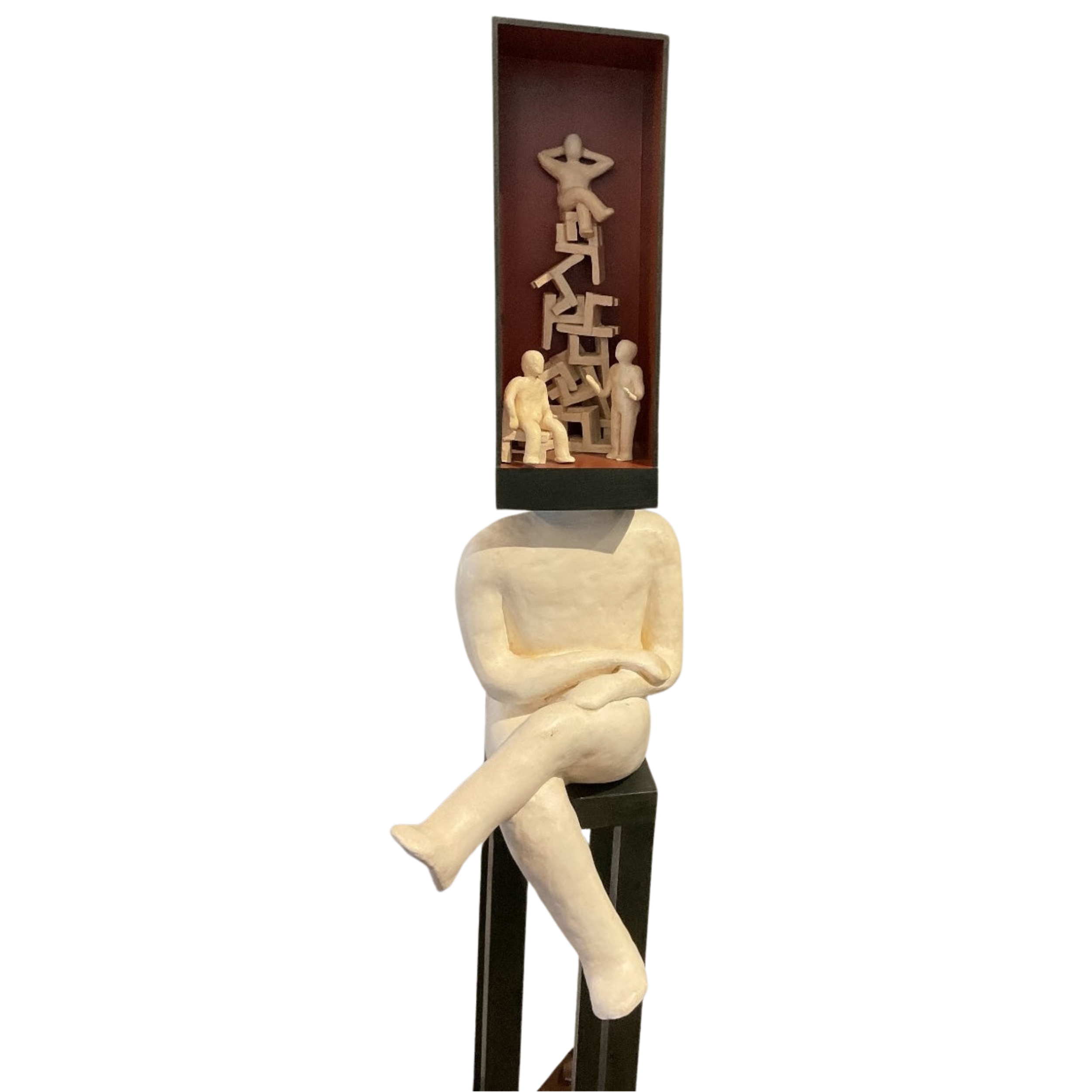 "Chat Room 1" by Judith Kindler, 2009 Mixed Media Sculpture