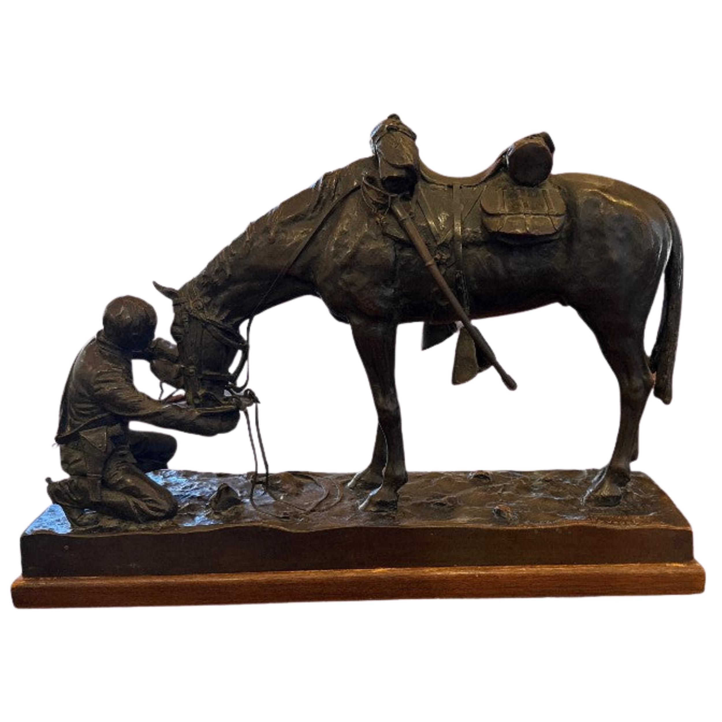 "The Last Drop" by Charles Schreyvogel Sculpture Limited Edition 134