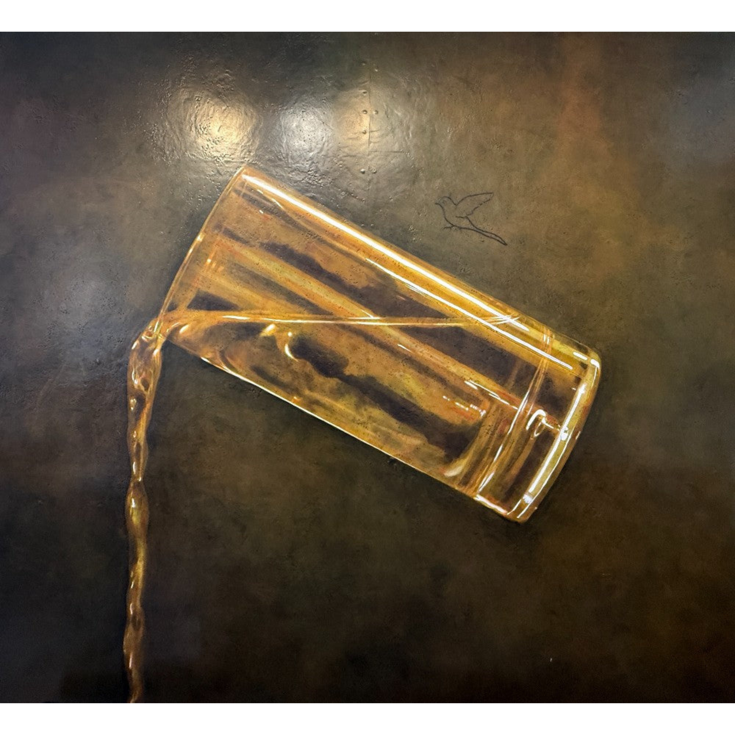 "Untitled" by Judith Kindler, Encaustic on Board