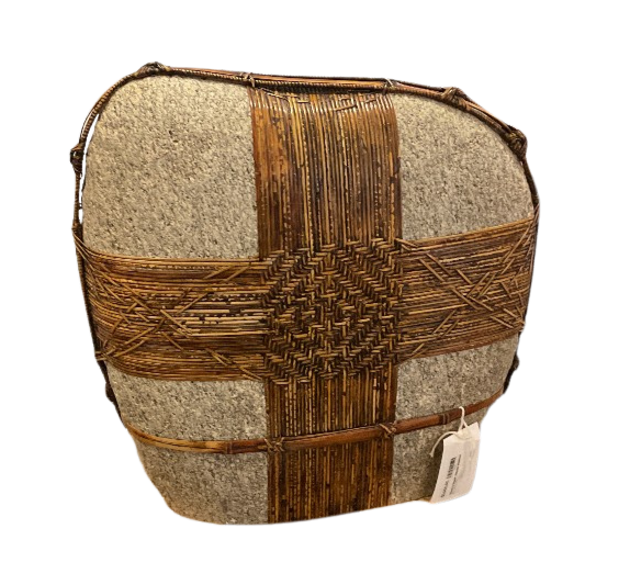 "Rock & Reed" by Deloss Webber, Mixed Media Sculpture